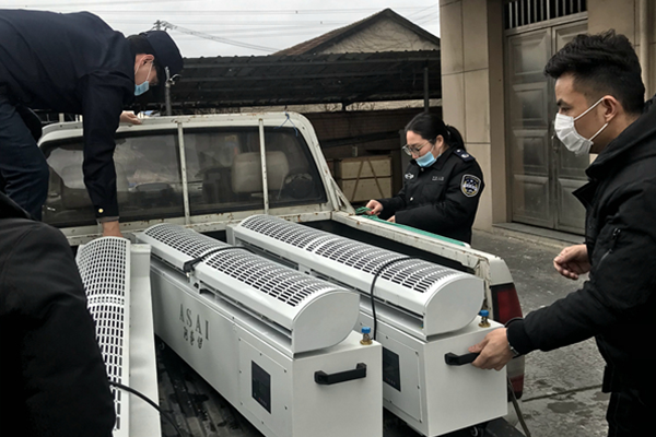 共抗疫情，浙江亿雷环保科技向社会捐赠抗疫物